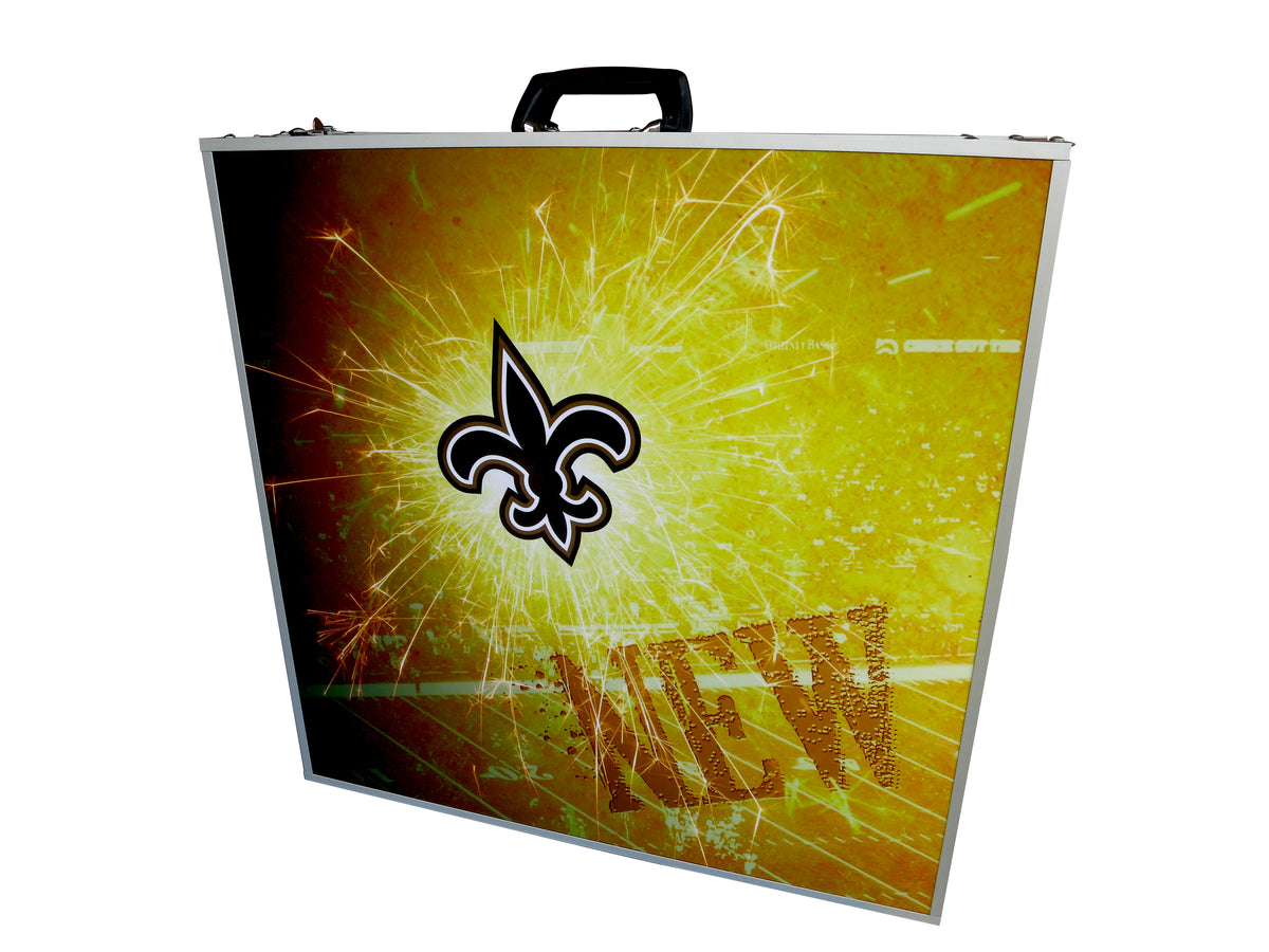 New Orleans Saints Beer Pong Table – The Pong Squad