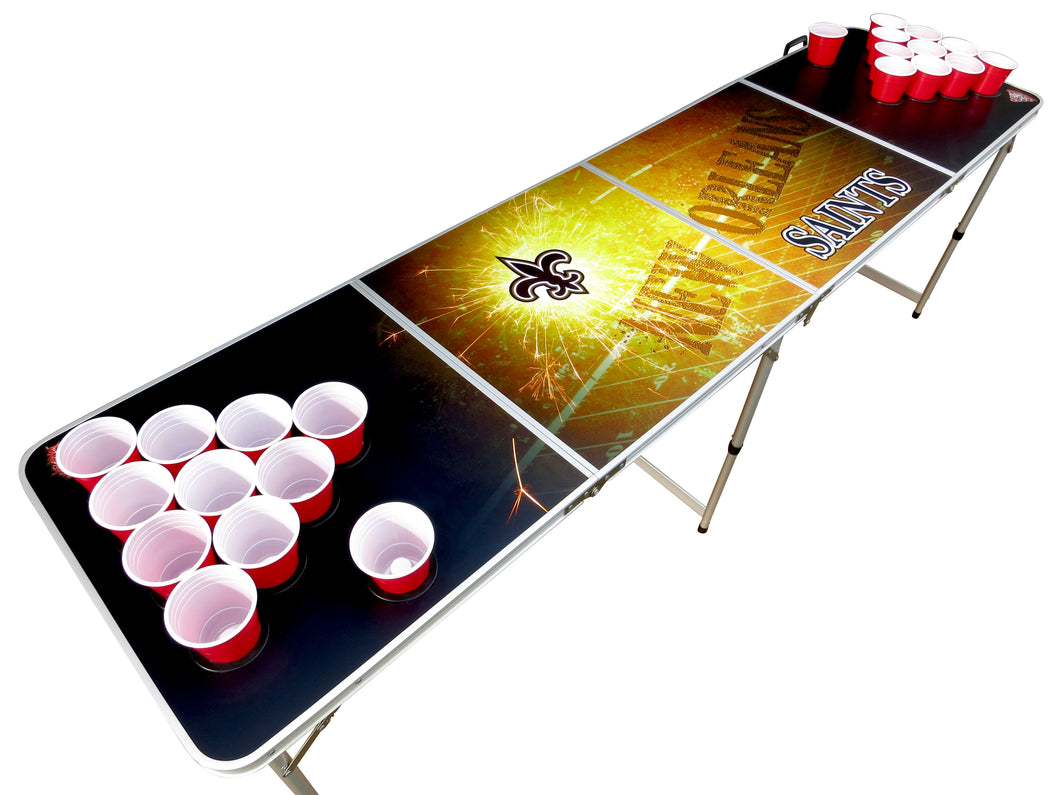 New Orleans Saints Beer Pong Table - Beer Pong Table