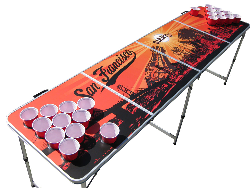 San Francisco Giants Beer Pong Table - Beer Pong Table
